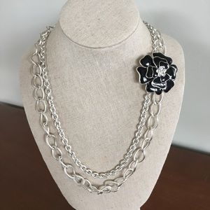 Stella & Dot La CoCo Necklace with Kelly Brooch.